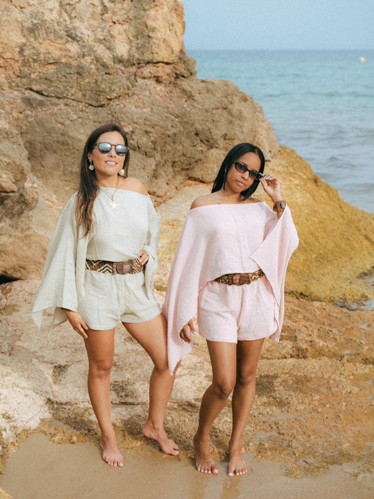 Cinturón tejido con cuentas de coco, hecho a mano en Bali, accesorio bohemio trenzado para festivales de playa.
